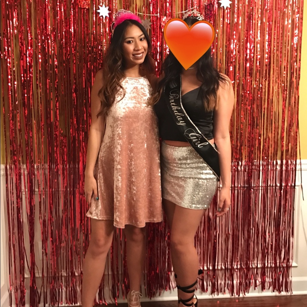 Pink dress
